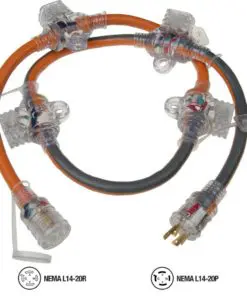 Multi-Outlet Generator Cord