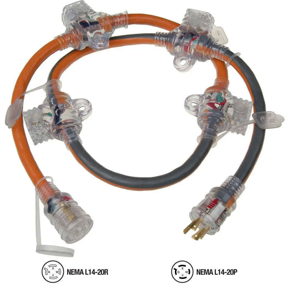 Multi-Outlet Generator Cord