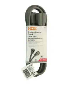 HDX 6 ft. 14/3 SPT-3 Air Conditioning Cord - Gray