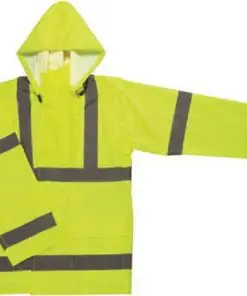 Legend Force Extra Large Class 3 Hi-Viz Yellow Waterproof Jacket 2499601