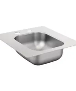 Moen KG2045522 Single Basin Drop-In Steel Kitchen Sink Stainless Steel