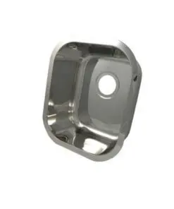Opella Universal Mount 17 in. x 15 in. Single Bowl Kitchen Sink 13204.046
