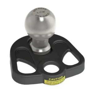 Good Vibrations 3-Way Hitch Plate