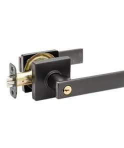 Copper Creek Craftsman Remi Tuscan Bronze Keyed Entry Door Lever