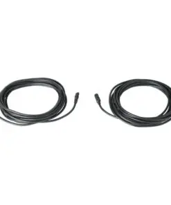 F-Digital 196 in. Rain Shower Extension Cables, Black