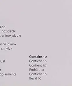Miltex 4-410 Standard Sterile Surgical Scalpel, Size No. 10, Pack of 10