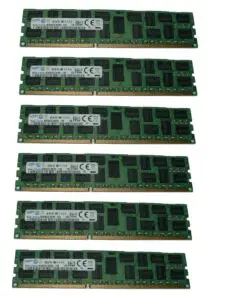 96GB (6x 16GB) 12800R RAM Memory For HP Proliant DL360 DL380 DL580 G6 G7 G8