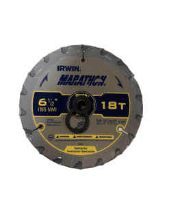 2-PACK Irwin 6 1/2inch 18 Tooth Miter Saw Blade IWAS61218L