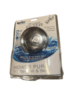 Sprite Showers Universal Shower Filter in Chrome, Grey SL-CM