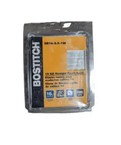 1000-PACK Bostitch 2-1/2" 16-Gauge Finishing Pneumatic Nails SB16-2.5-1M