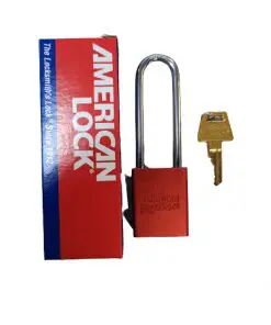 American Lock Series A1100 Red Padlock A1107KARED