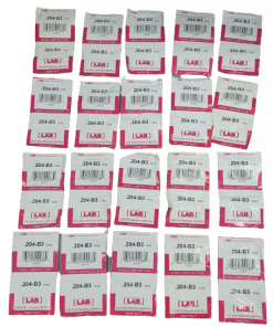 20-PACK LAB Universal Replacement Lock Pins .003 increment Bottom Size .204
