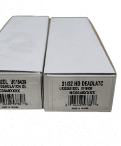 2-PACK US Lock 2200 Series 31/32 in. Backset Narrow Stile Deadlatch