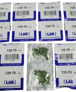 525-PACK LAB SECURITY Universal Replacement Pins .005 Increments Top Size .125