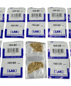 750-PACK LAB SECURITY Universal Replacement Pins .005 Increments Top Size .165