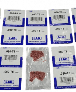 750-Pack LAB Security Universal Replacement Pins .005 Increments Top Size .80