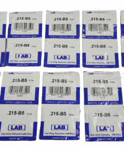 750-PACK LAB SECURITY Universal Replacement Pins.005 Increments Top Size .215