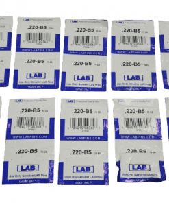 750-PACK LAB SECURITY Universal Replacement Pins.005 Increments Bottom Size .220
