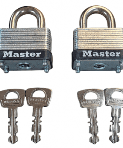 2-PACK Master Lock 1-1/2 in. Warded Padlock Body KAA