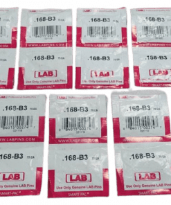 525-PACK LAB SECURITY Universal Replacement Pins.003 Increments Bottom Size .168