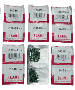 750-PACK LAB SECURITY Universal Lock Pins .003 Increments Bottom Size .180