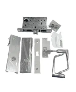 Arrow BM01 XH 26D BM Series Mortise Lever Lock in Satin Chrome