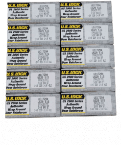 10 PACK US Lock 2900 Wrap Around Reinforcer 2-3/8 Backset 1-3/8 Door 2-1/8 Hole
