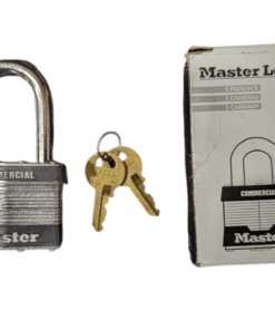 2-PACK Master Lock 2 In. Laminated Steel Padlock KEYED ALIKE 5KALF