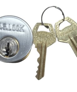2-PACK US Lock Keyed Mortise Cylinder Keyway US15016026D