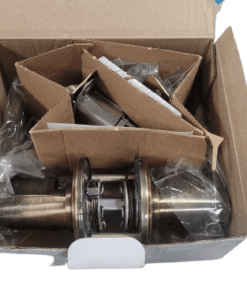 Arrow CL11-SC-05A Grade 2 Entrance Tubular Lock Non-handed In Antique Brass