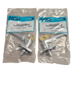 2-PACK CompX C8751-KD-26D Disc Tumbler Handle Locks in Dull Chrome
