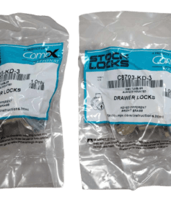 2-PACK Compx Security C8703-3-KD Drawer Lock Disc Tumbler KD