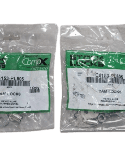 2-PACK Compx Security C4153-PL505 ACE CAM TYPE UNIVERSAL LOCKS 11/16" KAA