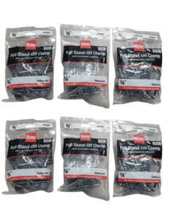 6-PACK Oatey 3/4 in. Full Pipe Clamp with Nail (10-Pack)