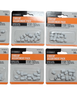 6-PACK Everbilt End Cap Assortment Pack (14-Pack)