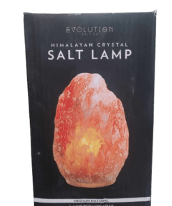Evolution Natural Salt Lamp Himalayan Pink Salt Crystal ENL-04