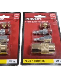 2-PACK Husky Industrial Quick Connect Kit [4-Piece]