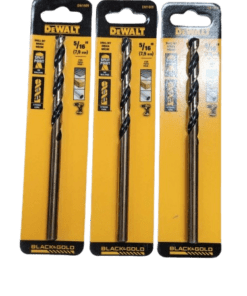 3-PACK DeWalt DW1609 Black Oxide Drill Bit 5/16"