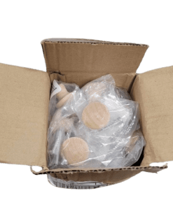 12-PACK Brainerd P10512V-BIR-C7 / 69220 Round Wood Cabinet Knob White Birch