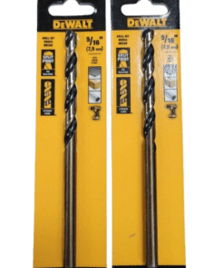 2-PACK DeWalt DW1609 Black Oxide Drill Bit 5/16"