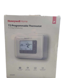 Honeywell T3 5-2 Day Programmable Thermostat w/ 2H/2C Multistage Heating & Cooling