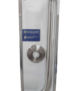 Glacier Bay Raincan 3.5 J-shaped Shower Arm in Nickel 3075-508