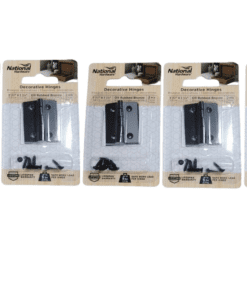 10-PACK National Hardware Hinges 1-1/2" By 1-1/4" Oil Rubbed Bronze N211-020