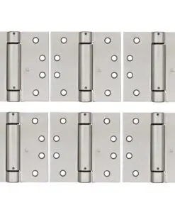 10-PACK National Template Spring Door Hinge 4" in Satin Nickel N350-801
