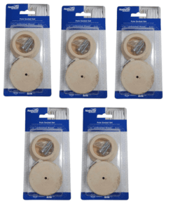 5-PACK National Hardware Closet Pole Socket Set For 1-3/8" N269-068