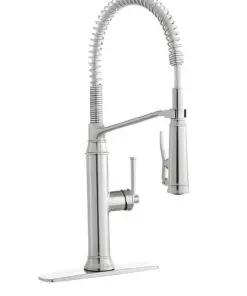 VIGO Edison Single Handle Pull-Down Sprayer Kitchen Faucet in Chrome
