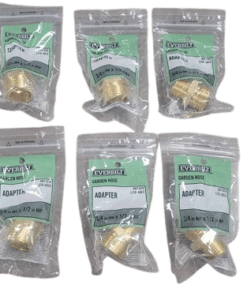 6-Pack Everbilt 3/4 in. MHT x 1/2 in. MIP Brass Adapter Fitting