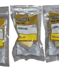 3-PACK Everbilt 1/2 in. x 1/2 in. FIP Brass Coupling