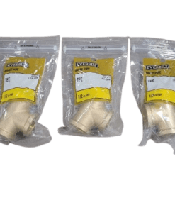5-PACK Everbilt 1/2 in. FIP Brass Tee Fitting