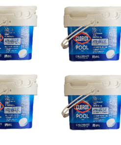 4-PACK Clorox Pool&Spa XtraBlue Tablets for Swimming Pools 5Lb